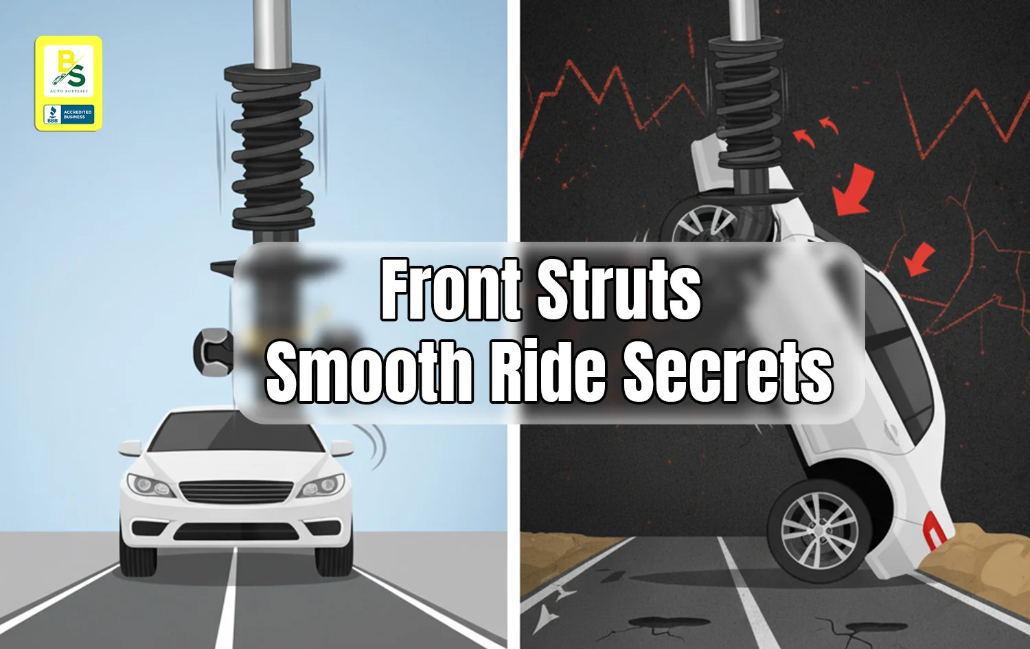 How Front Struts Affect Your Vehicle’s Ride and Handling