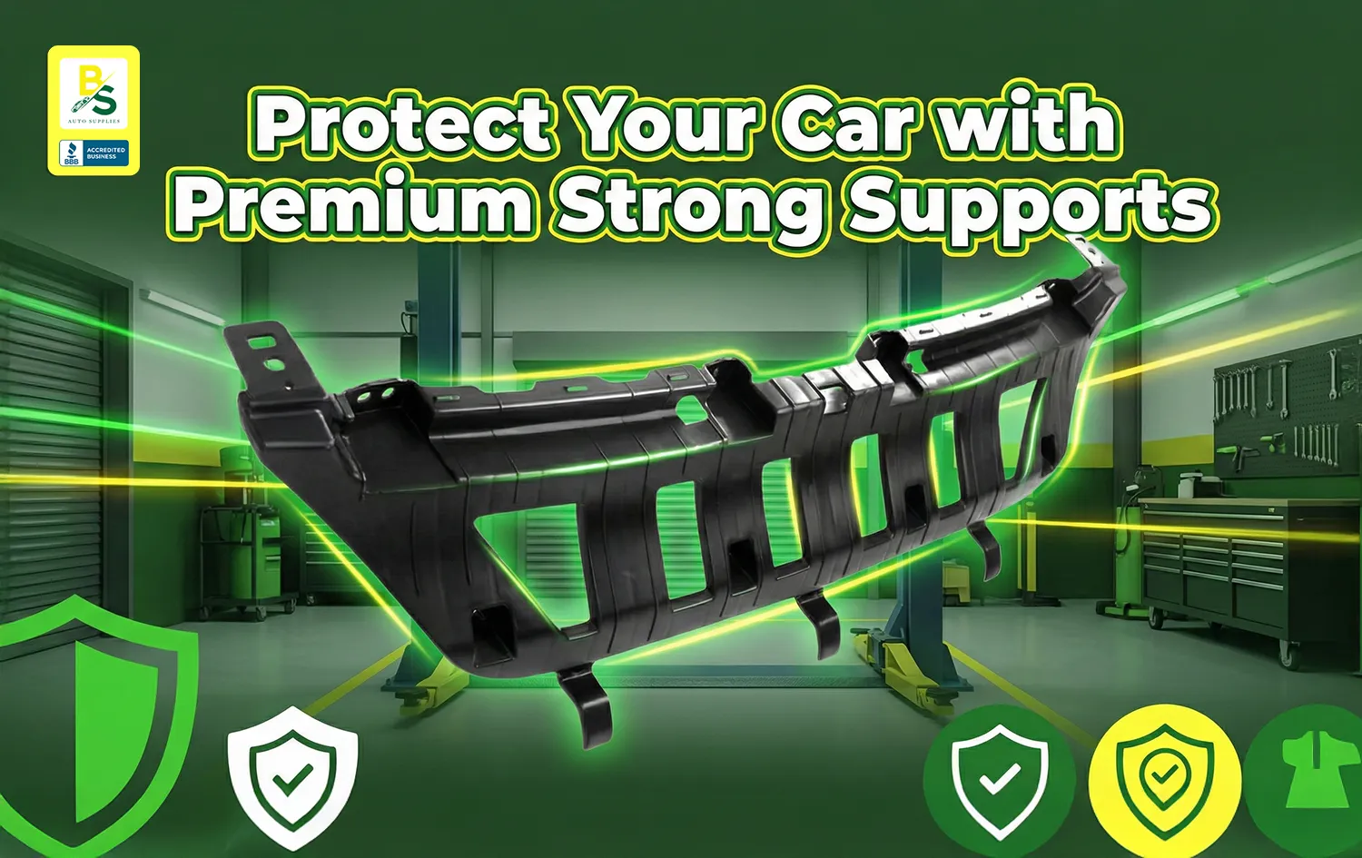 Upgrade Your Vehicle’s Look and Safety with Premium Bumper Cover Supports