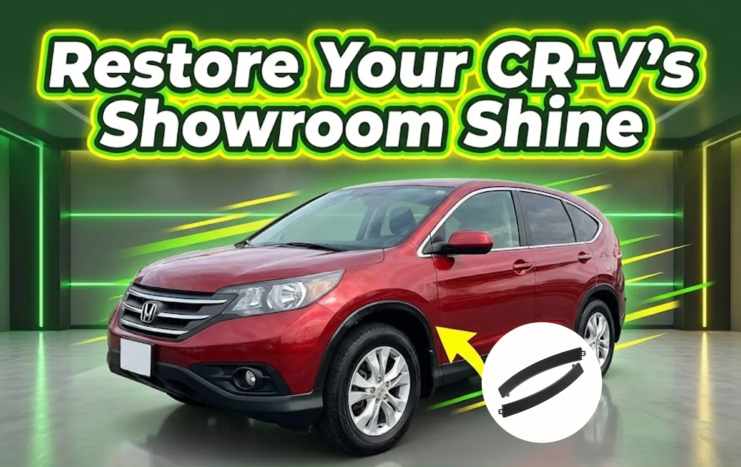 Give Your Honda CR-V a Showroom Finish with This Quick Moulding Replacement