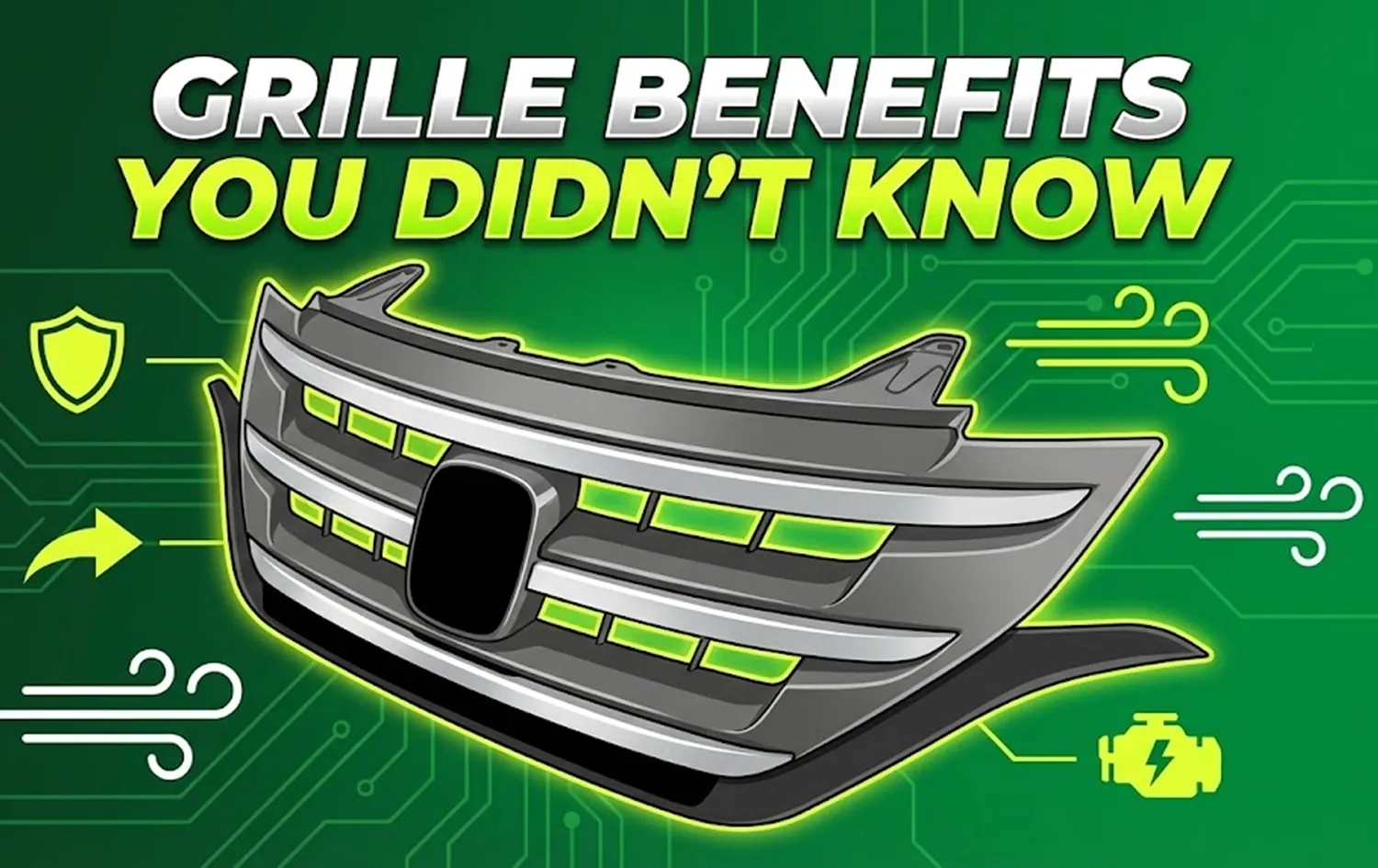 The Hidden Benefits of a High-Quality Front Bumper Grille: More Than Just Looks
