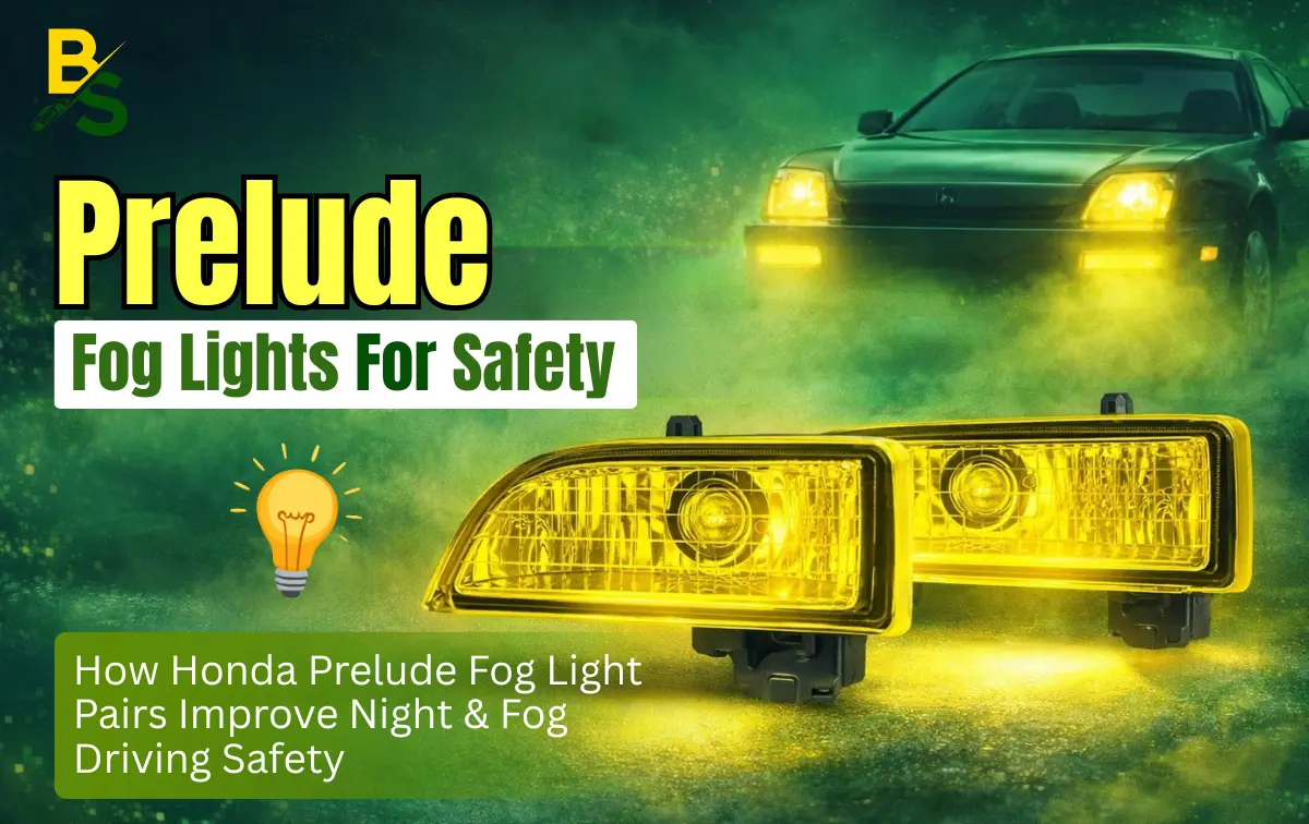 How Honda Prelude Fog Light Pairs Improve Night & Fog Driving Safety