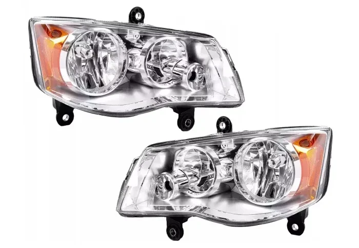Dodge Caravan Passenger & Driver Side Headlights