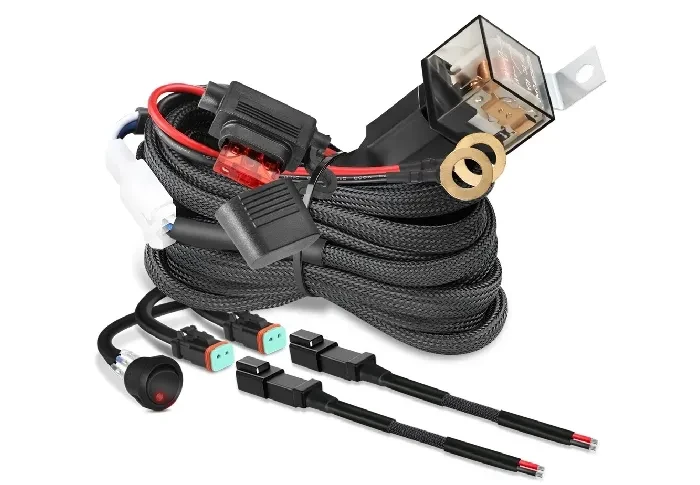 Fog Lights with Cable & Headlight Switch Kit for Nissan Frontier SV